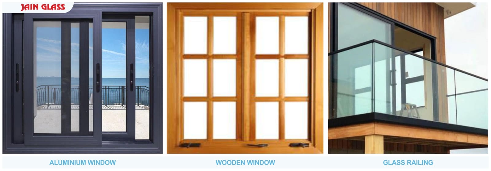 Aluminum windows